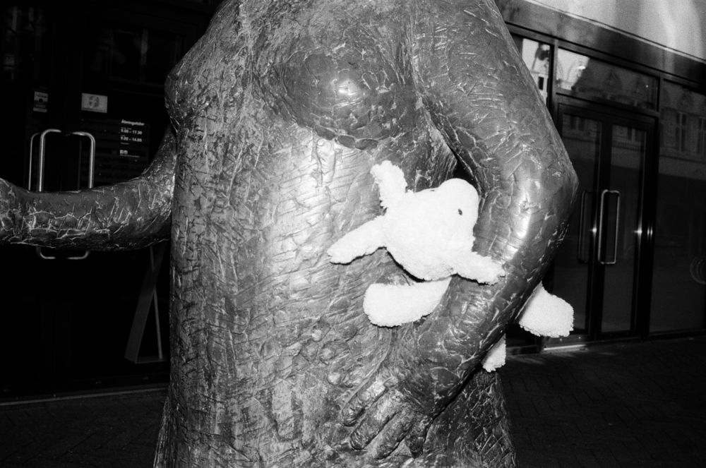 untitled (statue), 2024 — street & details